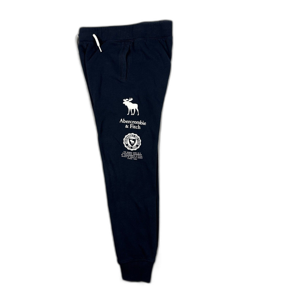 Abercrombie Kids Navy Blue Fleece Joggers Sz 9/10